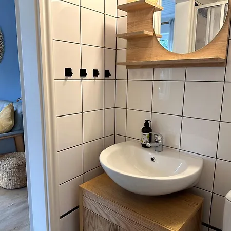 Sky & Spo Wellenreiter I 2 Schlafzimmer, Boxspringbett, Waschmaschine, Ruhig, Am Leuchtturm Apartment Sankt Peter-Ording